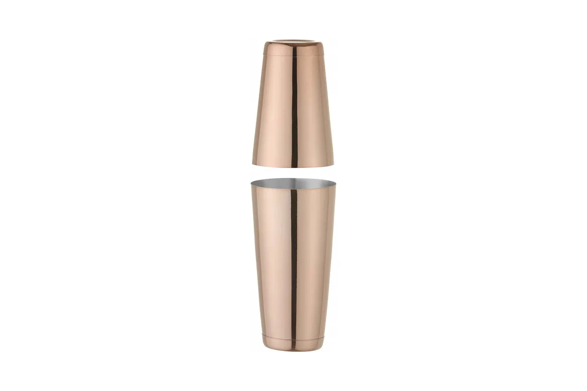 Shaker bostoński Tin Tin, 800ml, miedziany Bar Up 596395