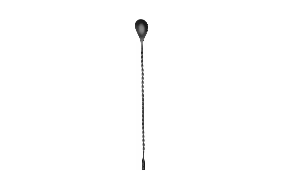 Łyżka barmańska, czarna, dł.385mm Bar Up 596562