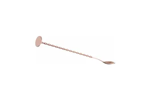 Łyżka barmańska, Bar up, miedziana, 385x35mm Bar Up 596579