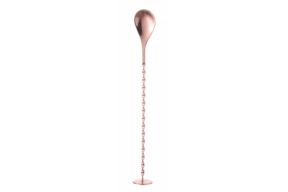 Łyżka barmańska, Bar up, miedziana, 385x35mm Bar Up 596579