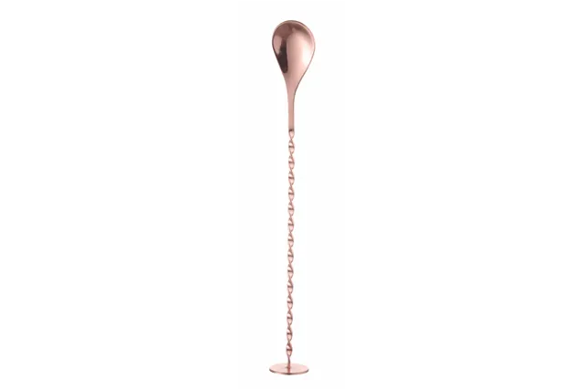 Łyżka barmańska, Bar up, miedziana, 385x35mm Bar Up 596579
