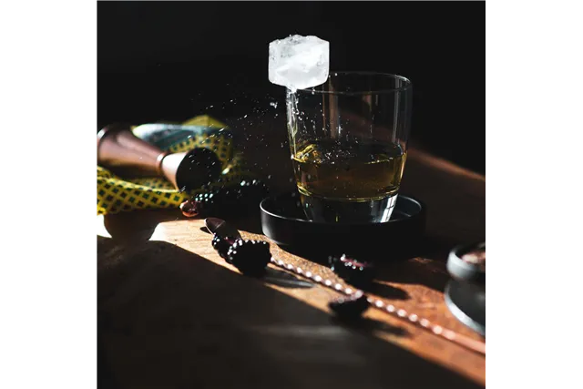 Łyżka barmańska z tłuczkiem, 300mm, złota, Barfly BarFly M37018GD