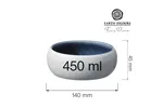 Miska Goro White Blue 140mm Fine Dine 768617