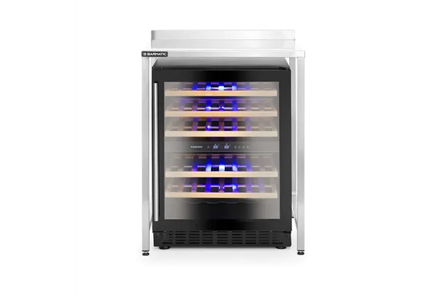 Barowy stół konstrukcyjny Oxygen, 700x650x(H)900 mm, Barmatic Barmatic 817360
