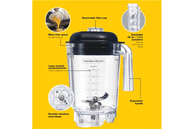 Dzbanek z poliwęglanu do blendera HBH855-CE, 1,4l, Hamilton Beach Commercial Hamilton Beach Commercial 6126-855