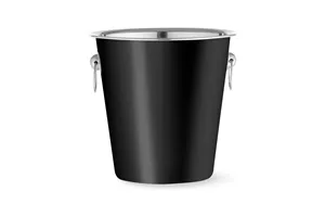 Wiadro do szampana, BarUp, 3,3L, czarny, ⌀220x(H)190mm BarUp 594049