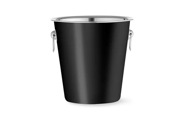 Wiadro do szampana, BarUp, 3,3L, czarny, ⌀220x(H)190mm BarUp 594049