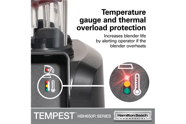 Blender barmański HBH650R-CE Tempest® 1.8l 1200W, Hamilton Beach Commercial Hamilton Beach Commercial HBH650R-CE