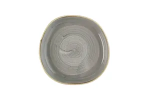 Talerz organiczny z wysokim rantem Stonecast Peppercorn Grey, 230mm Churchill SPGSWOB21