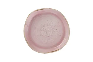 Talerz organiczny z wysokim rantem Stonecast Petal Pink, 230mm Churchill SPPSWOB21
