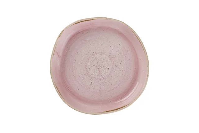 Talerz organiczny z wysokim rantem Stonecast Petal Pink, 200mm Churchill SPPSWOB11