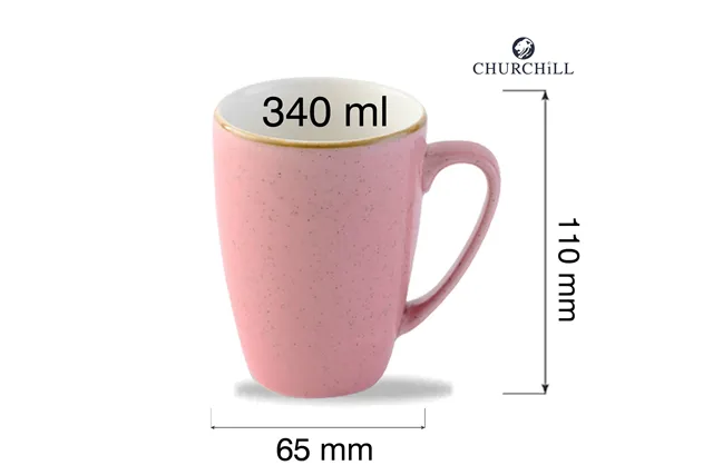 Kubek Stonecast Petal Pink, 340ml Churchill SPPSVM121