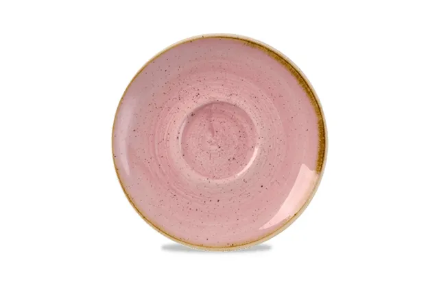 Spodek do filiżanki do espresso Stonecast Petal Pink, 120mm Churchill SPPSESS1