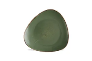 Talerz trójkątny Stonecast Sorrel Green, 230mm Churchill SSRSTR91