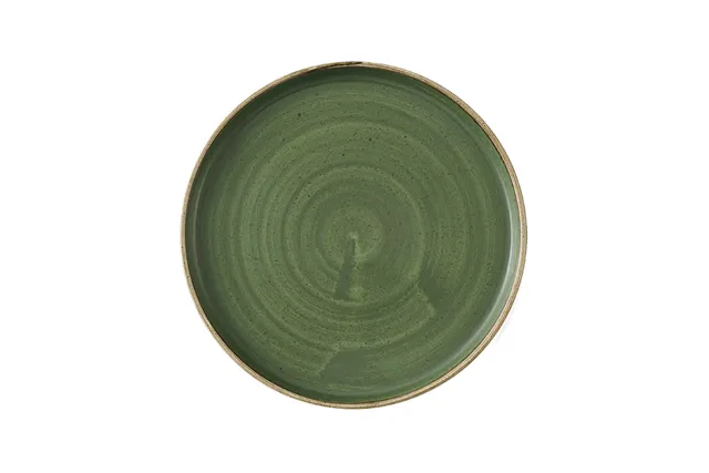 Talerz płytki z rantem Stonecast Sorrel Green, 210mm Churchill SSRSWP211