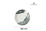 Spodek do filiżanki do kawy i herbaty Tide Black, 160mm Churchill TDBKCSS1