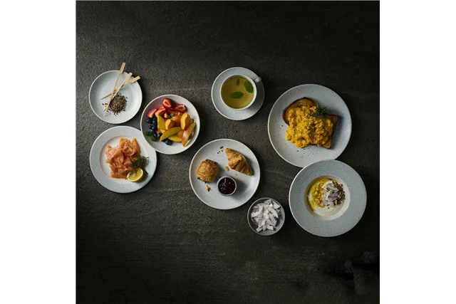 Filiżanka do kawy i herbaty Delta Grey, 230ml Churchill DELGCB201