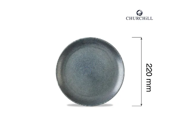 Talerz płytki Astro Metallic Blue, 220mm Churchill ATBLEVP81