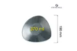 Miska trójkątna Astro Metallic Blue, 190mm Churchill ATBLTRB71