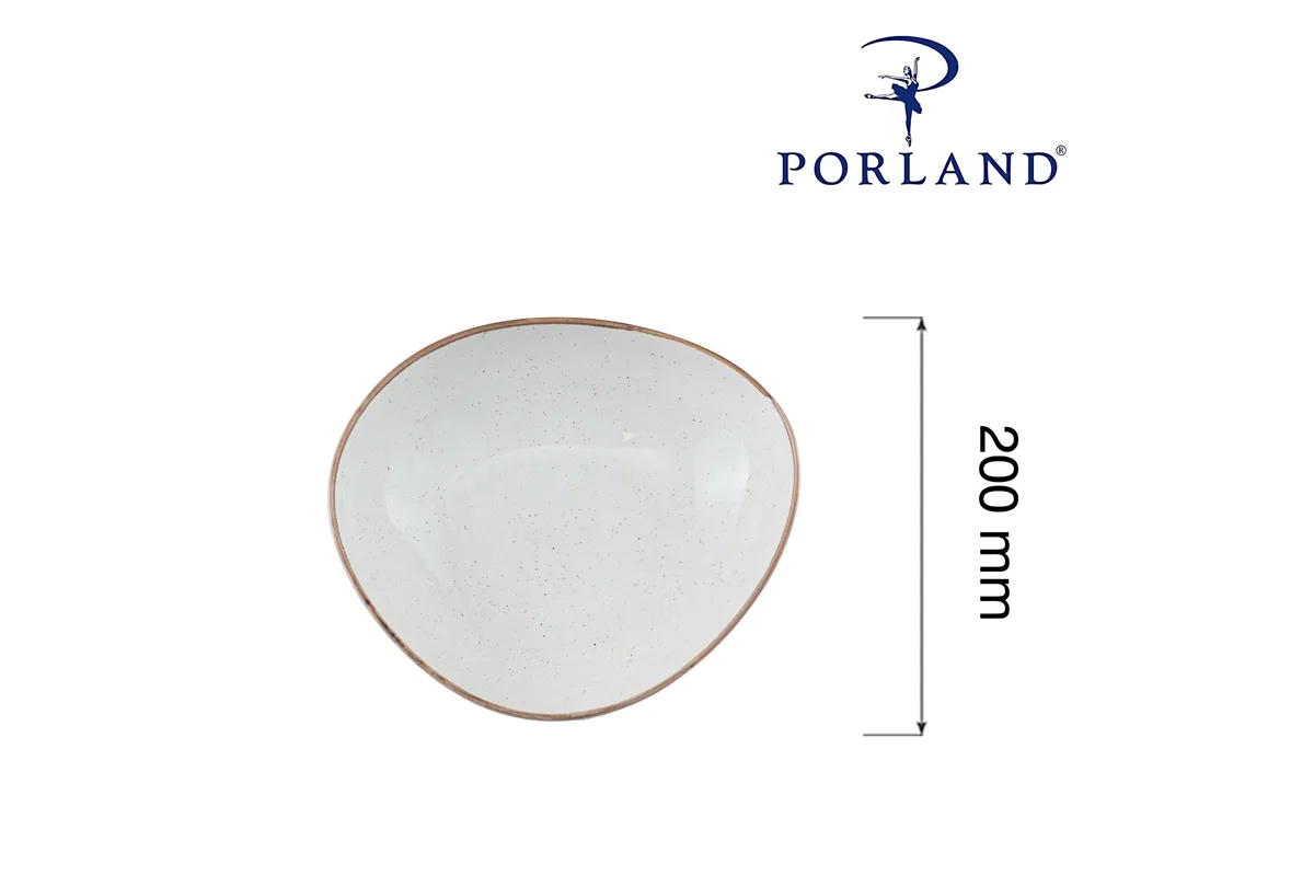 Miska trójkątna Sand, 200mm Porland 04ALM007965