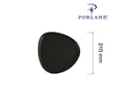 Talerz trójkątny Coal, 210mm Porland 04ALM007011