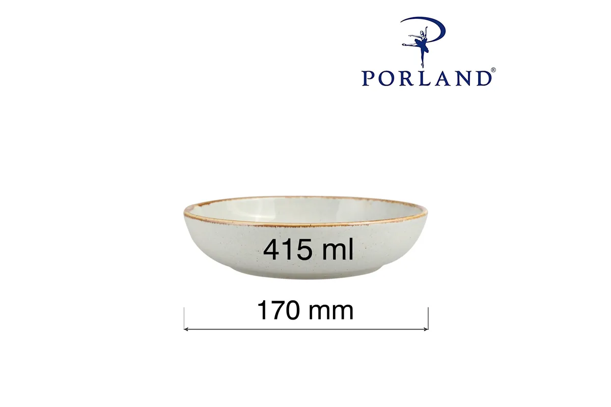 Miska płytka Ashen, 170mm Porland 04ALM003021