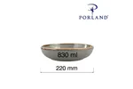 Miska płytka Stone, 220mm Porland 04ALM003018