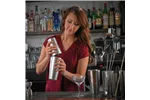 Shaker barmański 3-częściowy w stylu japońskim Diamond Lettice, stal nierdzewna, BarFly, 700ml BarFly M37205