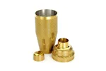 Shaker barmański 3-częściowy w stylu japońskim Diamond Lettice, złoty, BarFly 700ml BarFly M37205GD