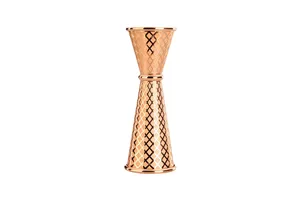 Miarka barmańska w stylu japońskim Diamond Lettice, miedź, BarFly, 30/60ml BarFly M37202CP