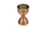 Miarka barmańska Bell z prostą krawędzią, antyczna miedź, BarFly, 25/50ml BarFly M37098ACP