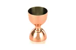Miarka barmańska Bell z prostą krawędzią, miedź, BarFly, 25/50ml BarFly M37098CP