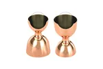 Miarka barmańska Bell z prostą krawędzią, miedź, BarFly, 25/50ml BarFly M37098CP