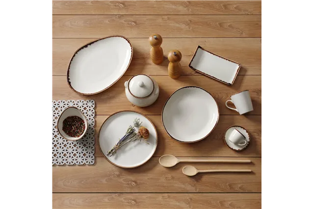 Talerz z wysokim rantem Vanilla, 170mm Fine Dine 789292