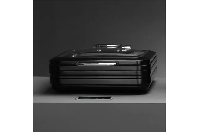 Podgrzewacz indukcyjny ze szklaną pokrywą De Luxe Black, GN 2/3 Fine Dine 473580