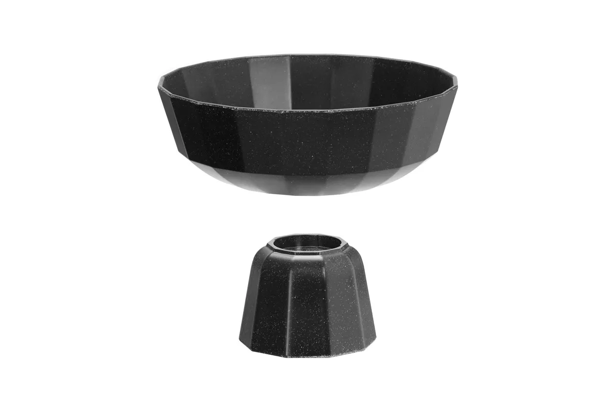 Podstawa do patery Metropolis,czarna, 110x(h)82mm Fine Dine 562604
