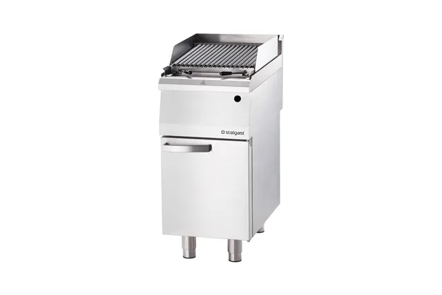 Lava grill gazowy, ruszt S, 400x700, 8.0 kW, G30/37 mbar Stalgast 9732130