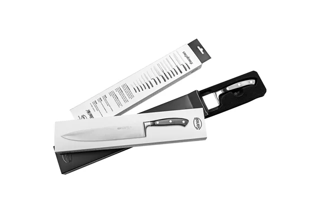 Nóż szefa kuchni, kuty, Sanelli Ergoforge, L 250 mm Sanelli 280425