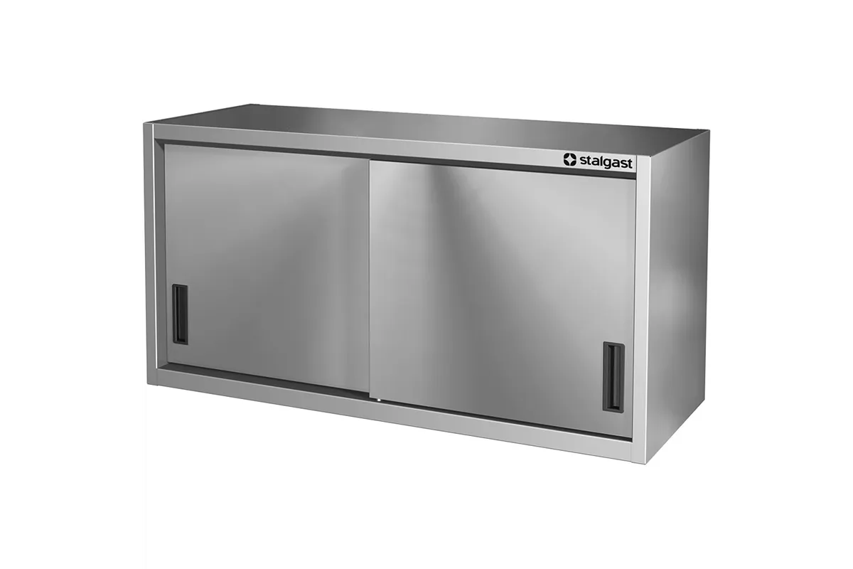 Szafka stalowa wisząca, drzwi suwane, 1000x300x600 mm Stalgast 615603