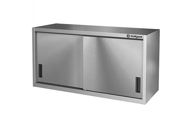 Szafka stalowa wisząca, drzwi suwane, 1000x300x600 mm Stalgast 615603