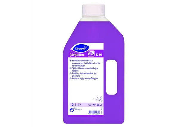SUMA BAC D10 2L W1009 skoncentrowany preparat myjąco-dezynfekcyjny Diversey 7519043