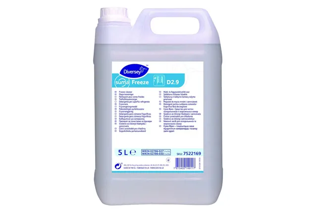 SUMA FREEZE D2.9 5L W3478+ gotowy do użycia preparat do mycia mroźni i chłodni Diversey 7522169