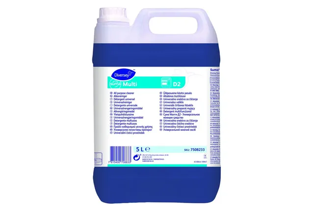 SUMA MULTI D2 5L W1779+ uniwersalny preparat myjący Diversey 7508233