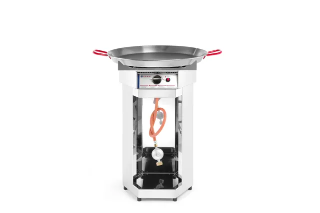 Grill gazowy Fiesta 600, 4,8kW, 600x600x870mm Hendi 146002