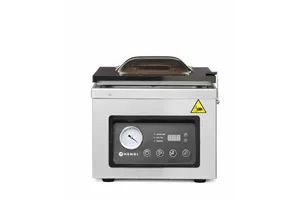 Pakowarka próżniowa - komorowa 260, Profi Line, Listwa zgrzewająca 260 mm, 240V/1000W, 330x480x361mm Hendi 201428
