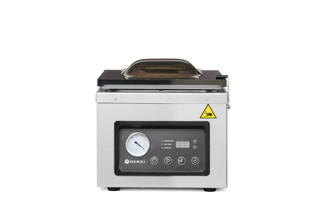 Pakowarka próżniowa komorowa 300, Profi Line, listwa zgrzewająca 300 mm, 230V/950W, 367x425x364mm Hendi 201435