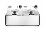 Frytownica 2×6l, Kitchen Line, 12L, 230V/6600W, 550x430x305mm Hendi 205853