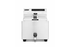 Frytownica z panelem cyfrowym Profi Line z kranem spustowym 8l, 8L, 230V/3500W, 300x515x345mm Hendi 207369