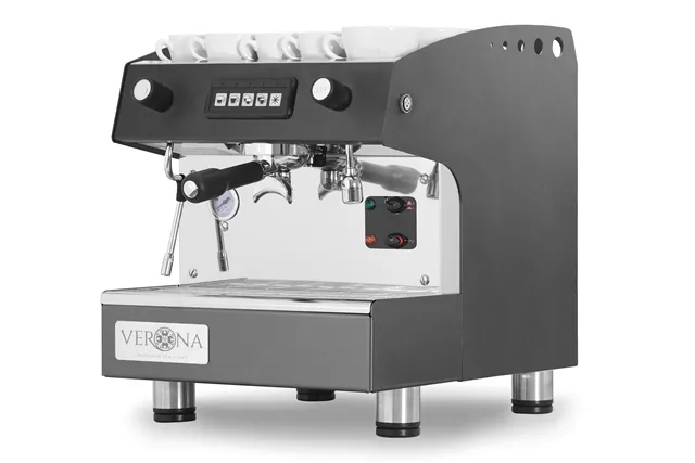 Ekspres do kawy VERONA ROMEO  1-grupowy - automatyczny 230V/1800W 375x530x485mm Hendi 207642