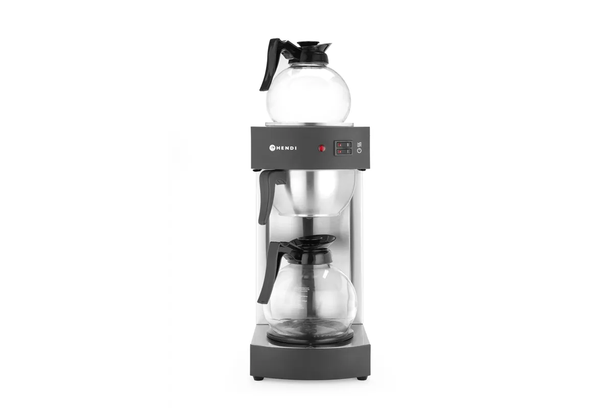 Ekspres przelewowy do kawy, Kitchen Line, 1,8L, 230V/1480W, 220x383x465mm Hendi 208304